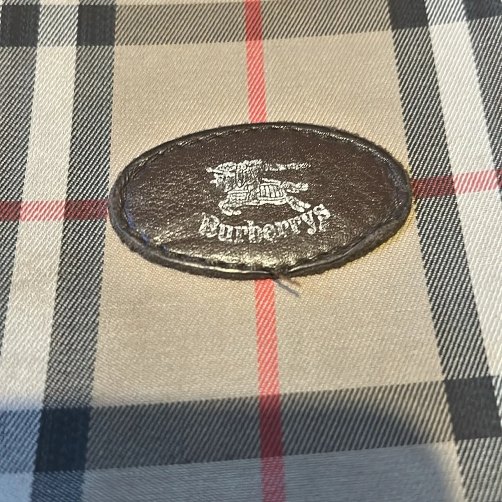 Authentic Burberrys Shoulder Bag Nova Check Shadow Horse Leather Brown Women - Picture 2 of 8